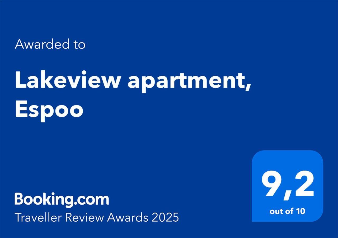 Lakeview Apartment, Espoo Zewnętrze zdjęcie